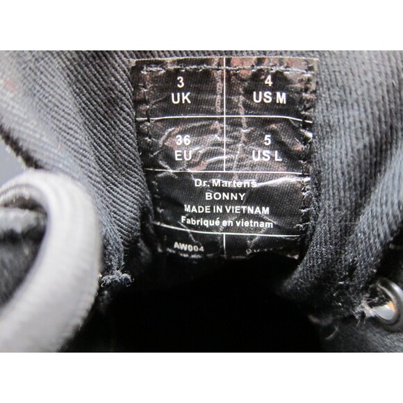 Dr. Martens Boots Mens 5 Bonny Chukka Black Ankle Rubber Soles Lace Up - Picture 9 of 9